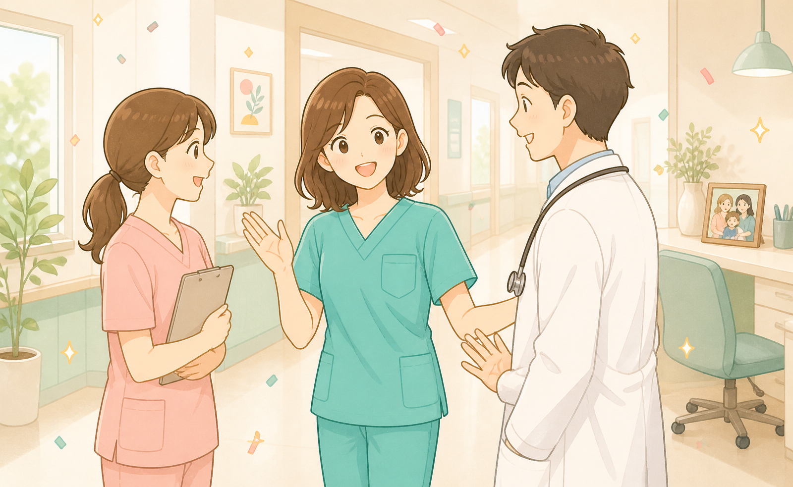 新しい職場での挨拶